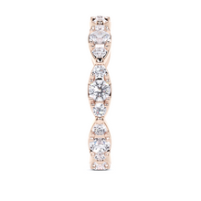 White Diamond Navette Ring