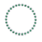 Flawless Emerald and Diamond High Jewellery Necklace