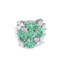 Legacy Emerald and White Diamond Ring