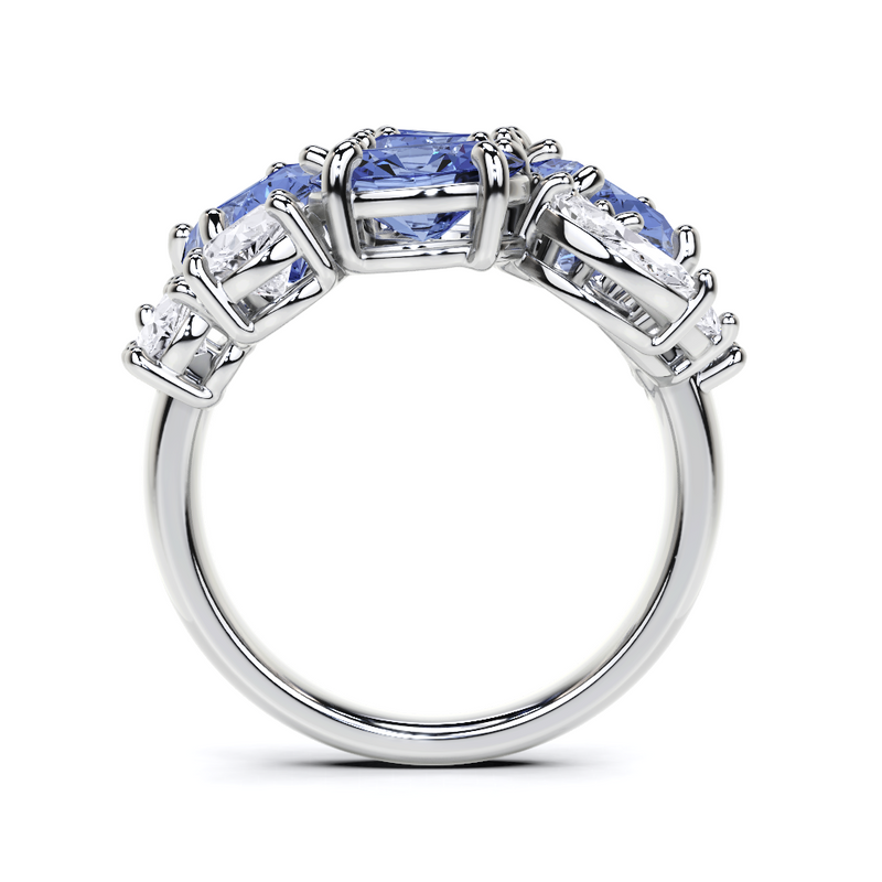 Legacy Sapphire and White Diamond Ring