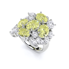 Legacy Yellow and White Diamond Ring