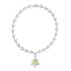 Galaxia Fancy Yellow Diamond and  White Diamond High Jewellery Necklace