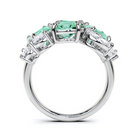 Legacy Emerald and White Diamond Ring