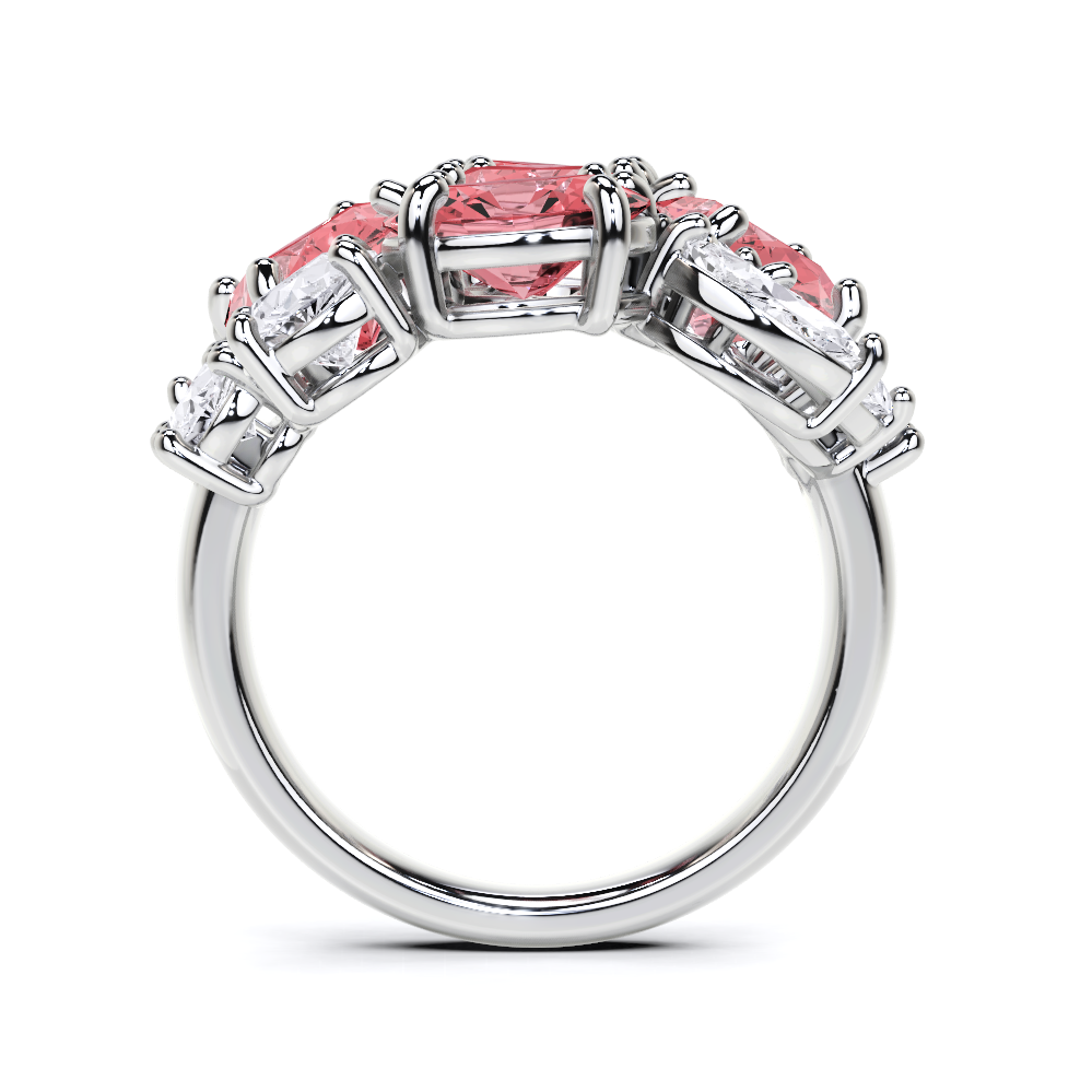 Legacy Ruby and White Diamond Ring