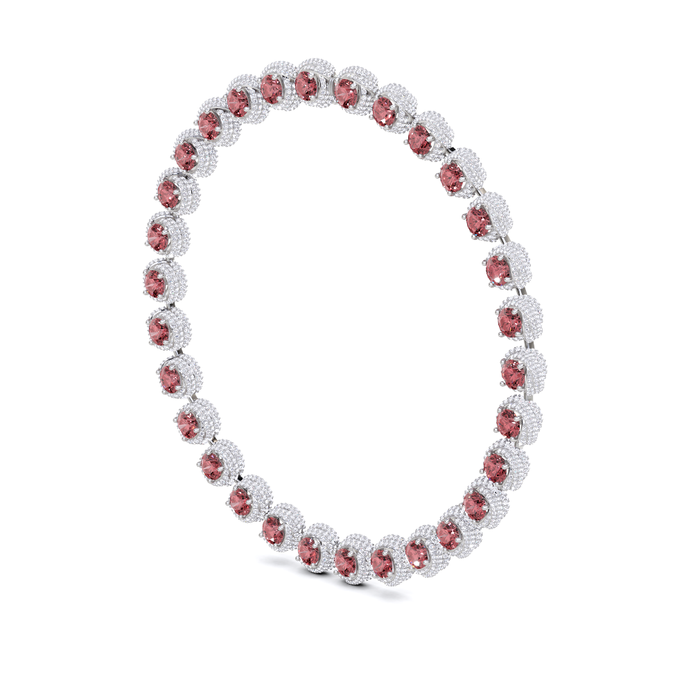 Flawless Ruby and Diamond High Jewellery Necklace