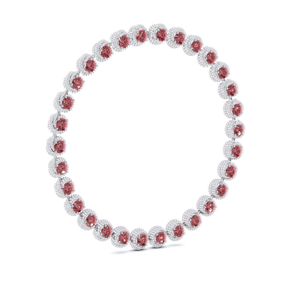 Flawless Ruby and Diamond High Jewellery Necklace