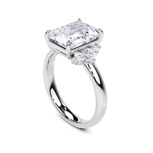 Emerald Cut Diamond Engagement Ring