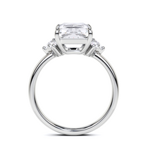 Emerald Cut Diamond Engagement Ring