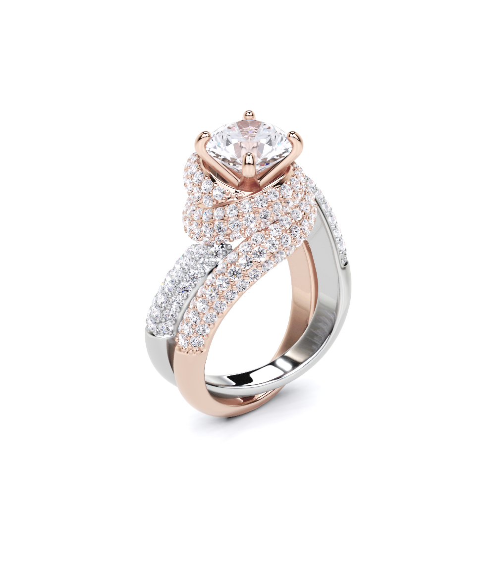 Flawless Diamond High Jewelry Ring