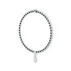 Infinity Emerald and Diamond High Jewellery Necklace