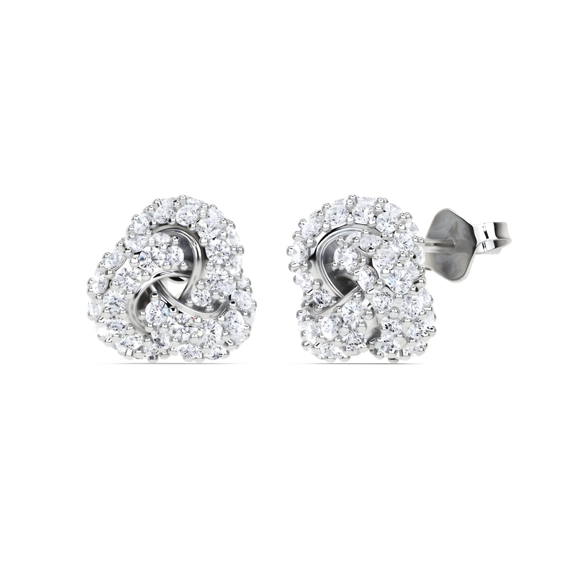 Knott Diamond Earrings