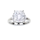 Emerald Cut Diamond Engagement Ring