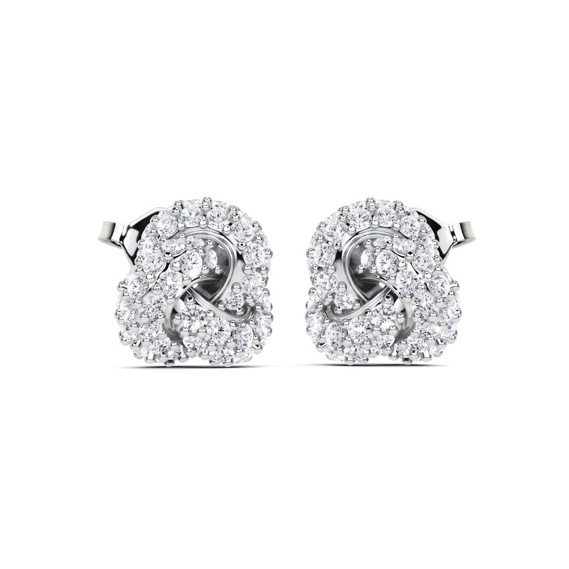 Knott Diamond Earrings