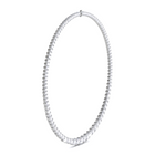 Round Diamond Graduated Necklace