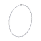 Round Classic Diamond Necklace