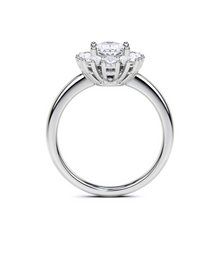 Oval Cut Diamond Engagement Ring