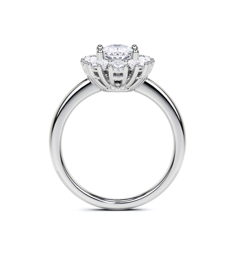 Oval Cut Diamond Engagement Ring