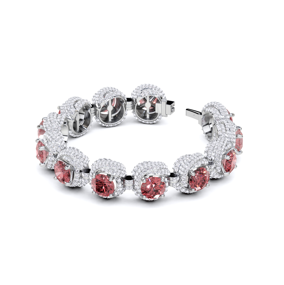 Flawless Ruby and Diamond  High Jewellery Bracelet