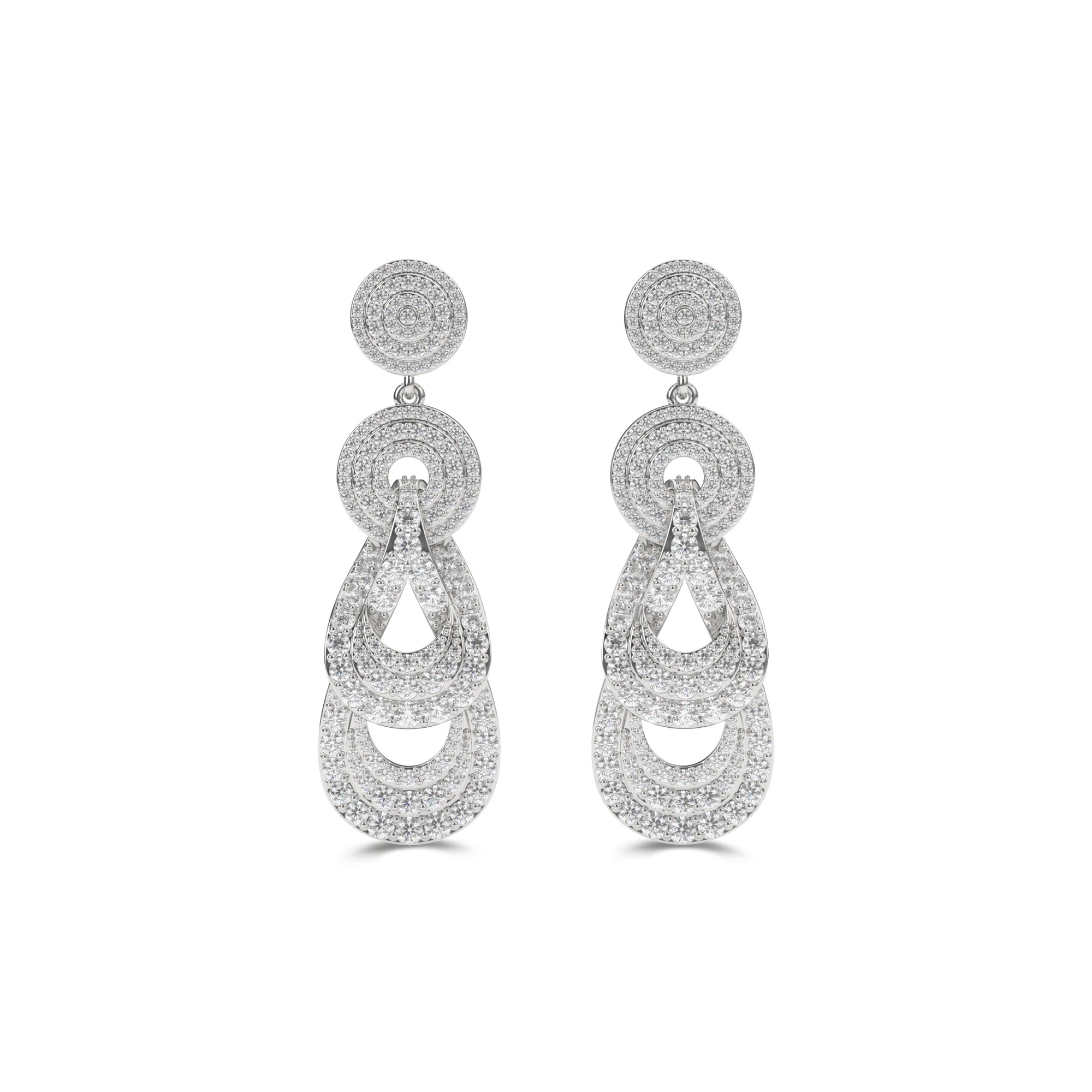 Fuster Icon Diamond Earrings