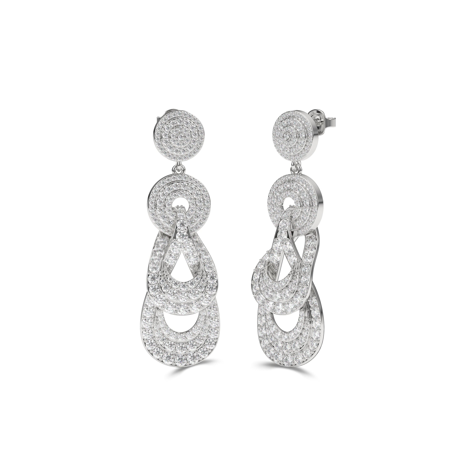 Fuster Icon Diamond Earrings