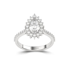 Icon Pear Shape Diamond Engagement Ring