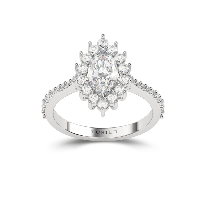 Icon Marquise Shape Diamond Engagement Ring