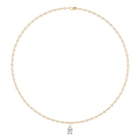 Fuster Icon Pear Diamond Necklace