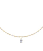 Fuster Icon Pear Diamond Necklace