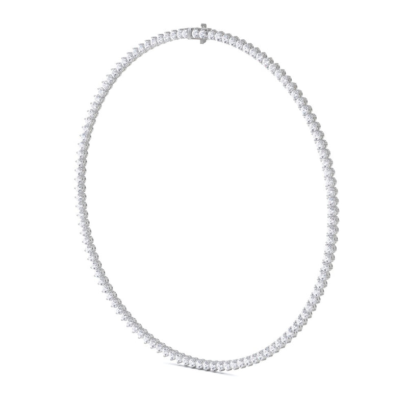 Round Diamond Necklace