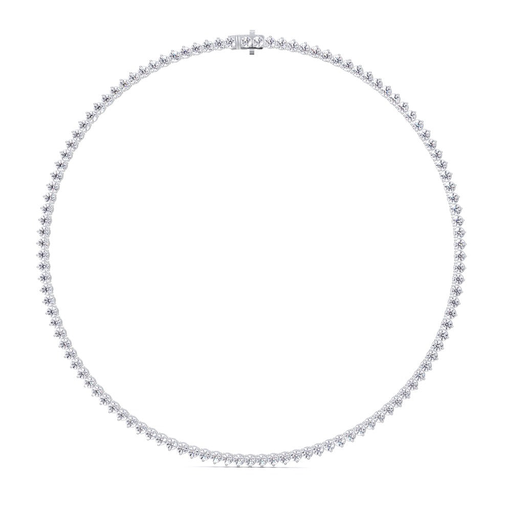 Round Diamond Necklace