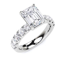 Promise Emerald Cut Diamond Fuster Exclusive Ring